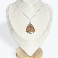 Pendentif Unakite Goutte