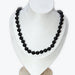 Collier Obsidienne | 10mm Fermoir Acier Inoxydable