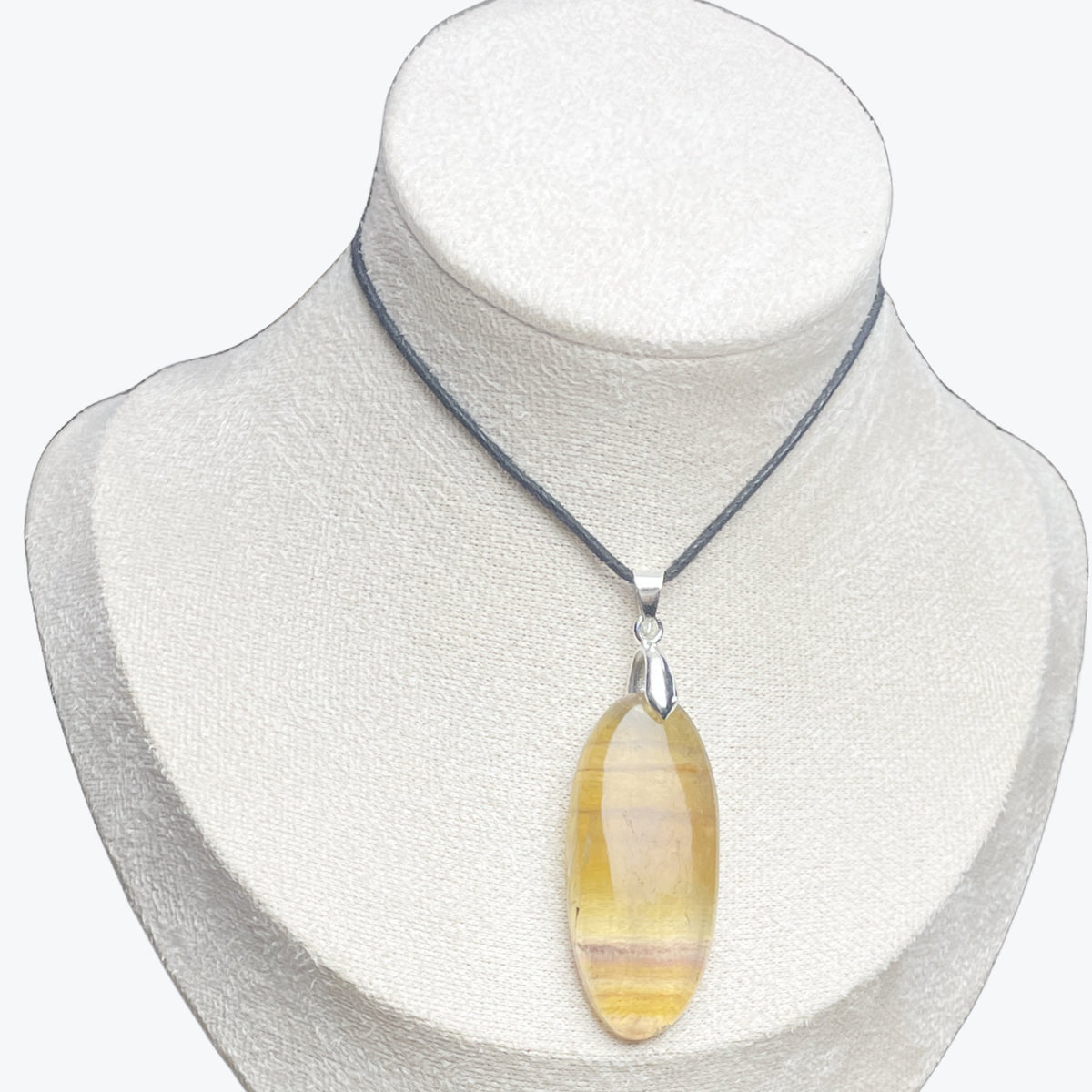 Pendentif Fluorite Ovale – photo 3