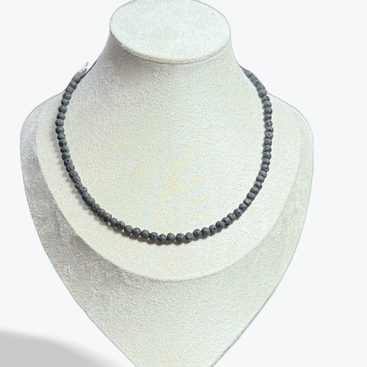 Collier pierre de lave