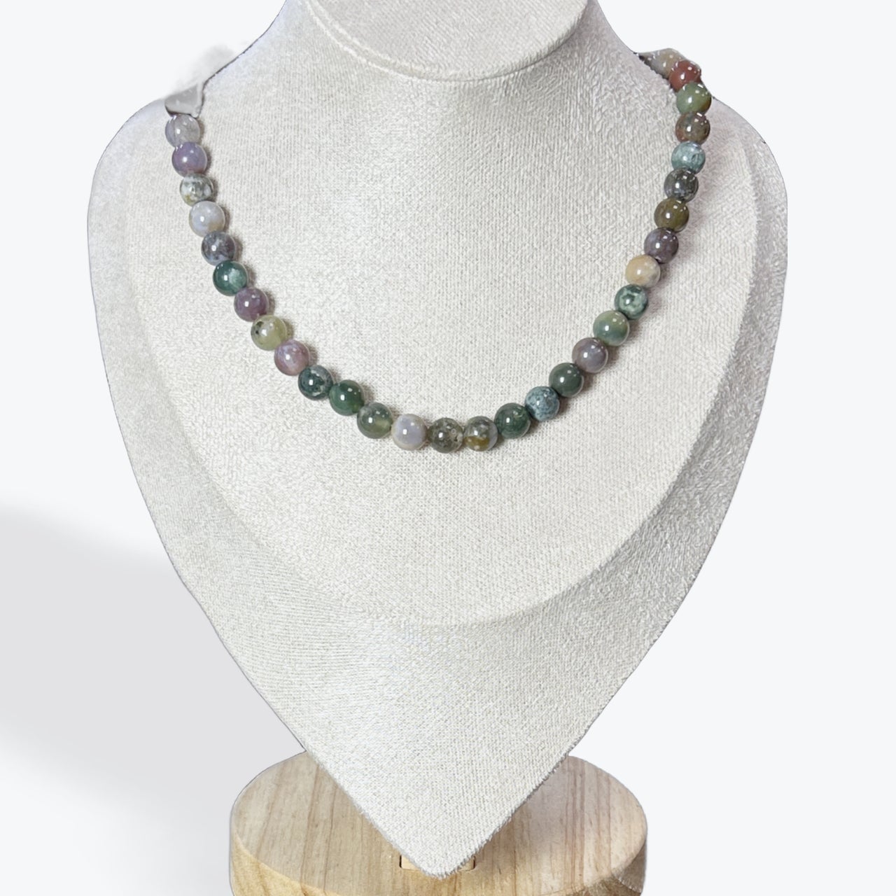 Collier Agate Indienne
