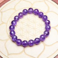 Bracelet en Améthyste - Sommeil et Harmonie 8mm