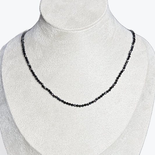 Collier Spinelle Facetté - 2