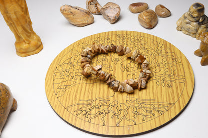 Bracelet Jaspe Paysage – photo 2