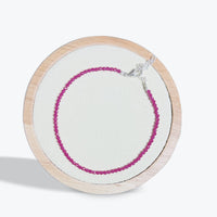 Bracelet Corindon synthétique facetté - 2