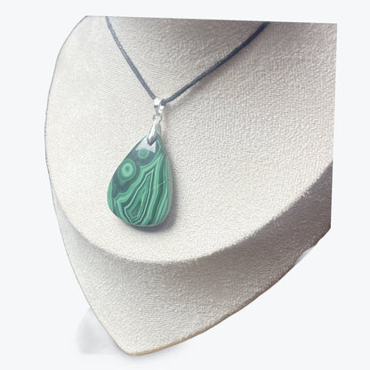 Pendentif Malachite Goutte