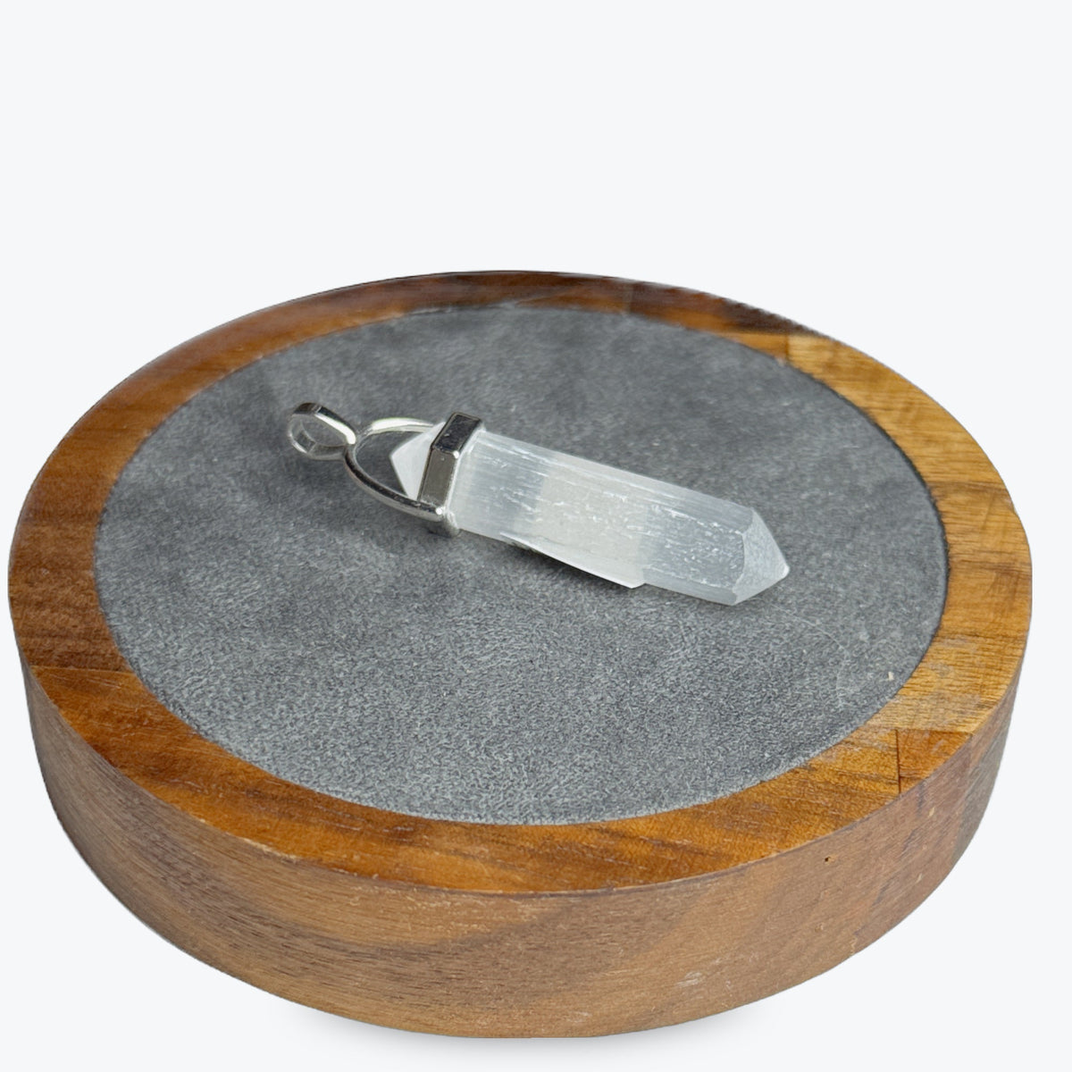 pendentif selenite | 5gr 5x1cm