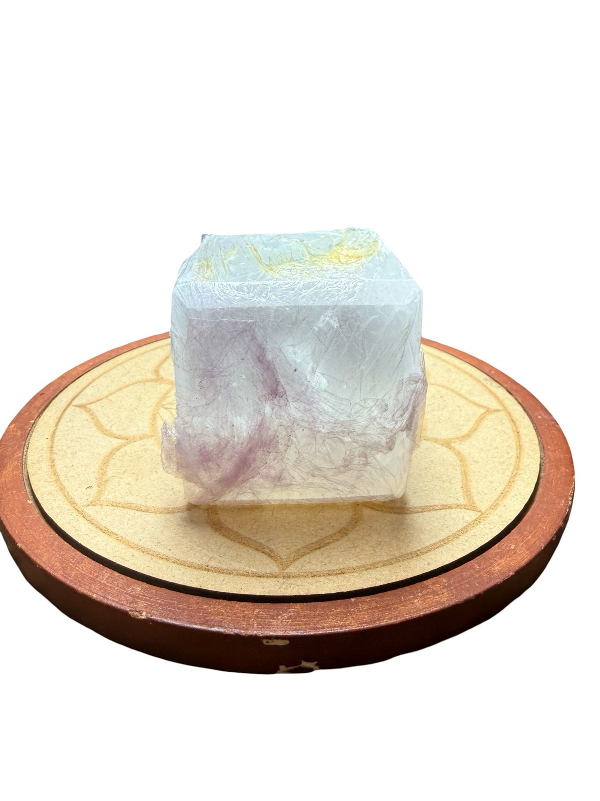 Cube en sélénite | 5x5cm - 320gr
