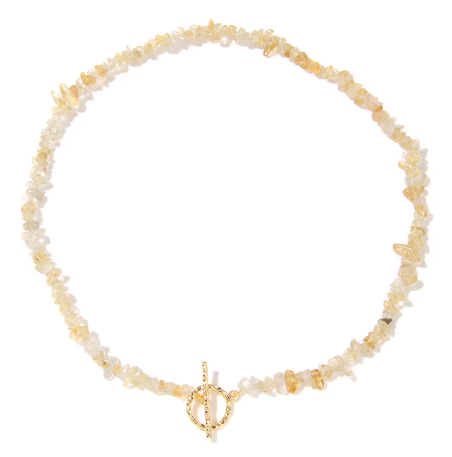 Collier Bohème Chips Pierres Naturelles — 45 cm - 3