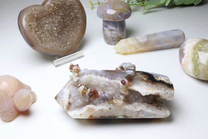 Bracelet Agate Botswana Baroque