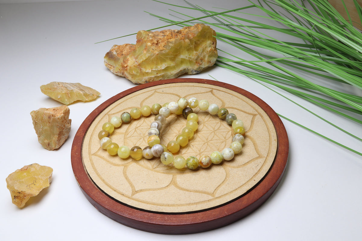 Bracelet Opale Jaune