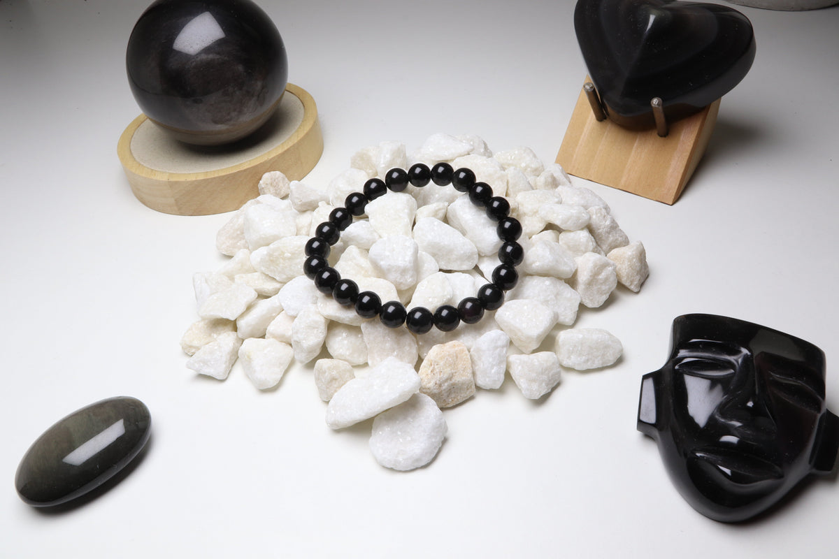 Bracelet Obsidienne Œil Céleste
