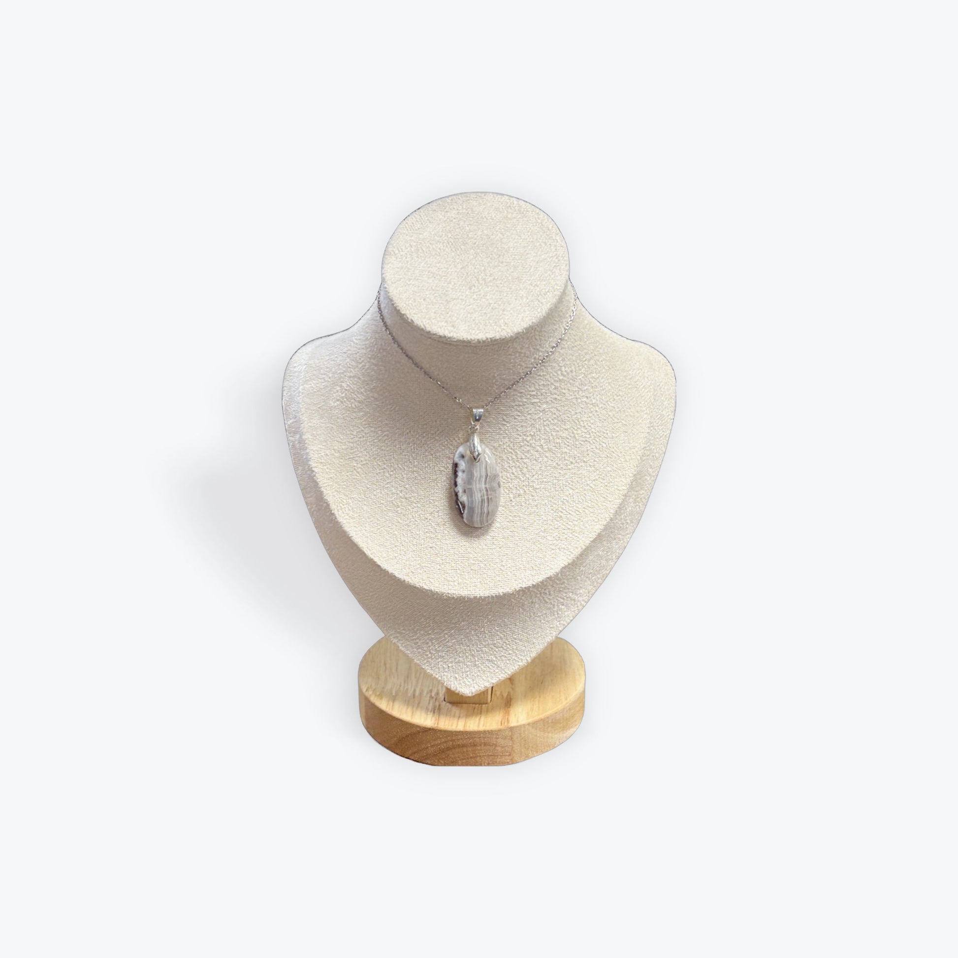 Pendentif agate botswana