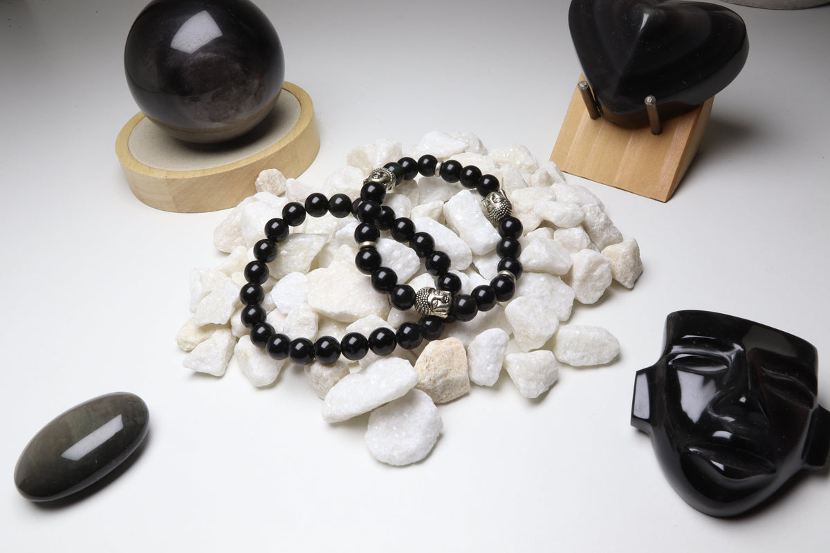 Bracelet Obsidienne Œil Céleste