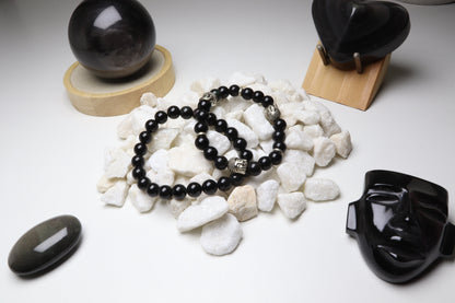 Bracelet Obsidienne Œil Céleste