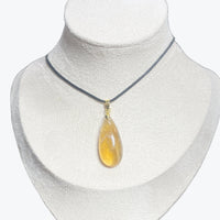 Pendentif citrine goutte