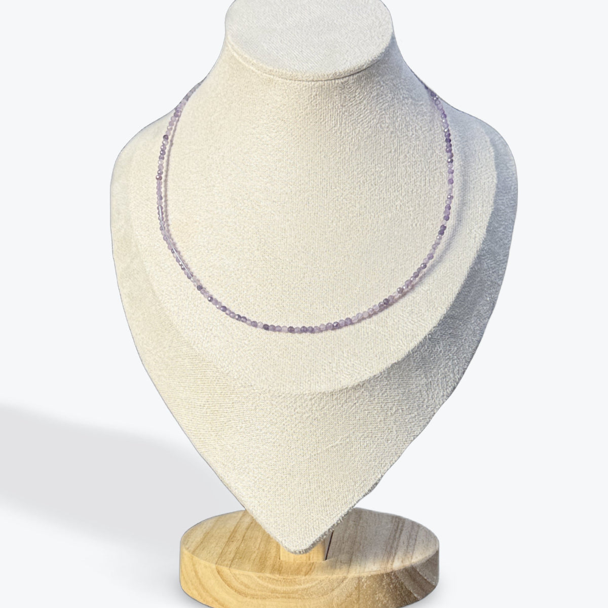 Collier facetté Lepidolite – photo 2
