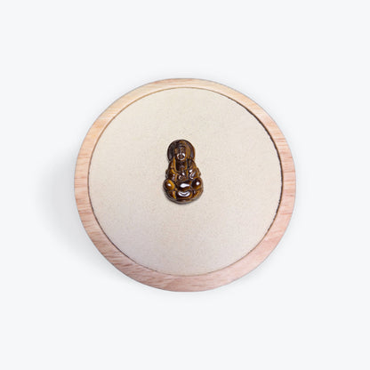 Pendentif Bouddha Oeil de tigre – photo 3