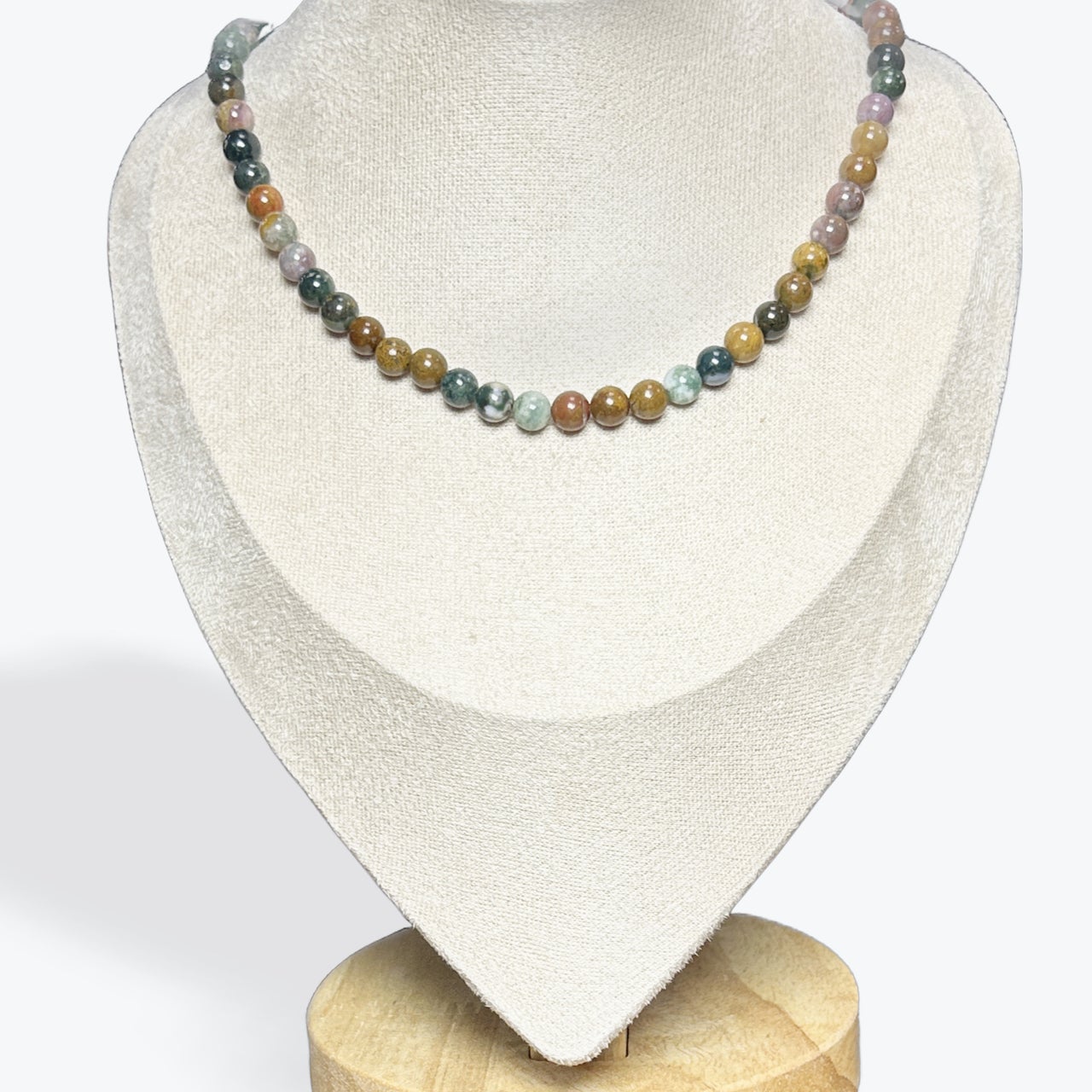 Collier Agate Indienne