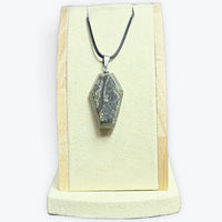 Pendentif Jaspe Sang de Dragon cerceuil