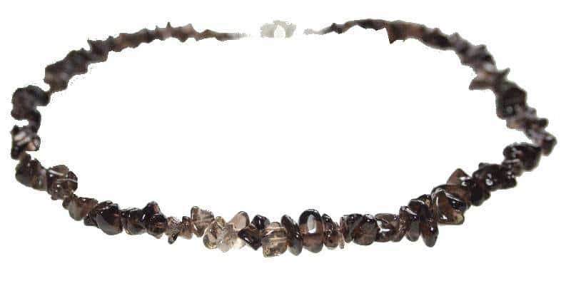 Collier Baroque Chips Pierres Naturelles — 43 cm
