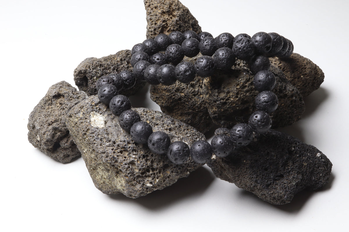 Bracelet Pierre de Lave