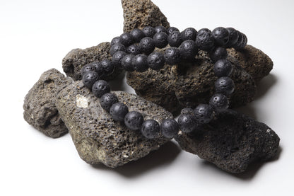 Bracelet Pierre de Lave