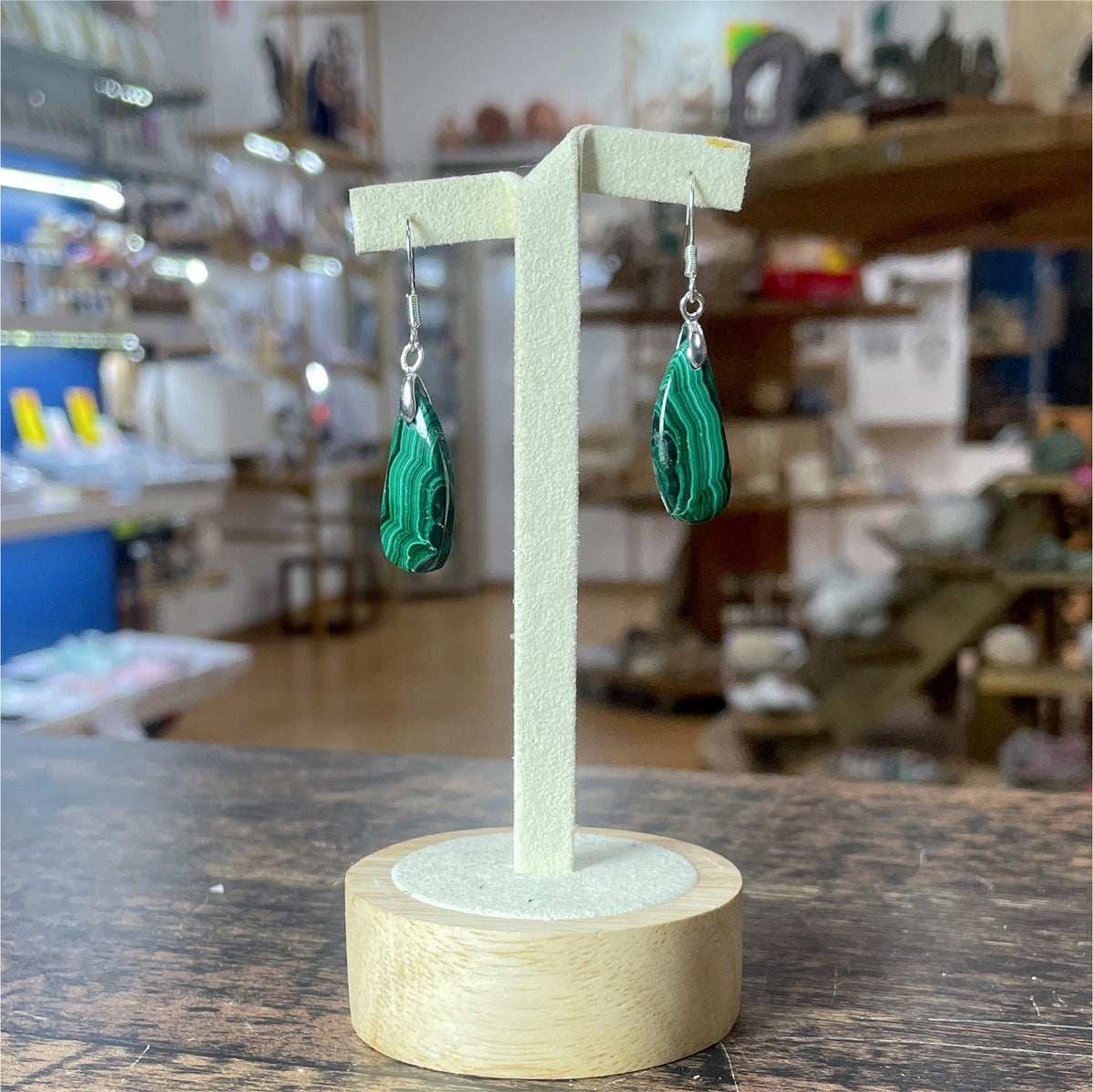 Boucle d'oreilles Malachite – photo 5