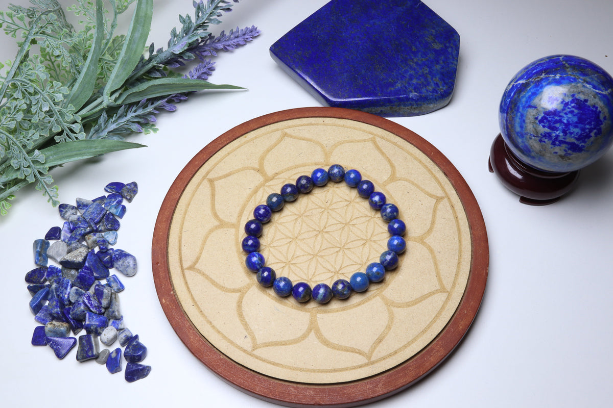Bracelet Lapis Lazuli 8 mm