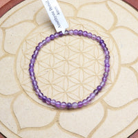 Bracelet en Améthyste - Sommeil et Harmonie 4mm