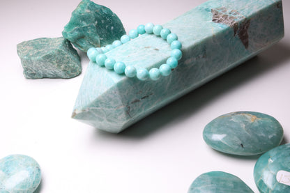 Bracelet Amazonite 8 mm
