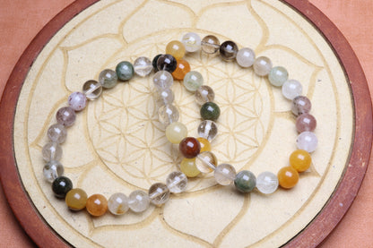 Bracelet Quartz à Inclusions