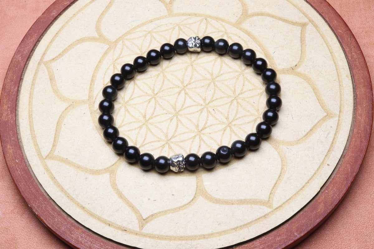 Bracelet Obsidienne Œil Céleste – photo 3