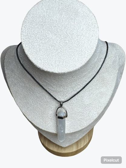 pendentif selenite | 5gr 5x1cm