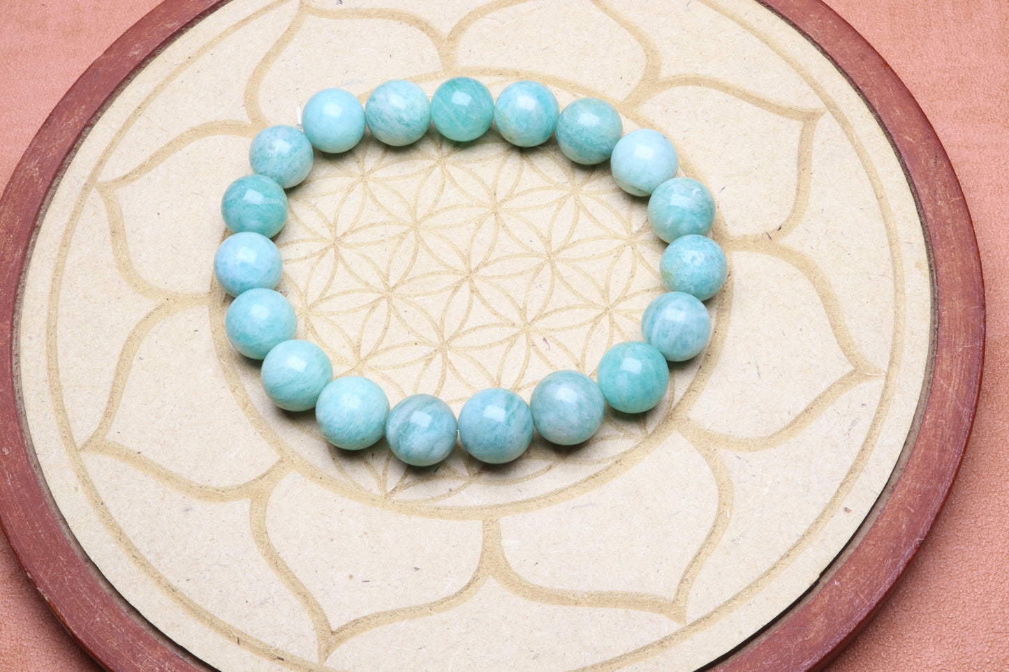Bracelet Amazonite 10 mm