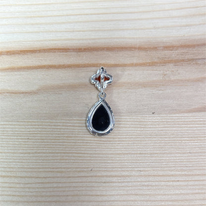 Pendentif Trèfle + Goutte - Argent 925