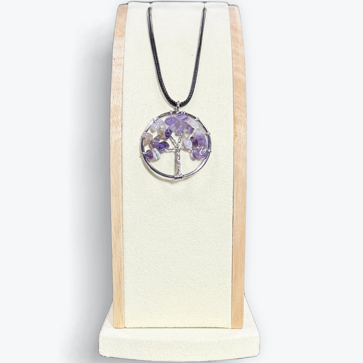 Pendentif Améthyste Arbre de Vie – photo 4