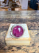 Bague Rubis glassfield ronde