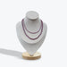 Collier Rubis facetté