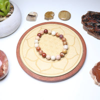 Bracelet Bois Fossile