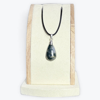 Pendentif Agate Mousse Cabochon – photo 2