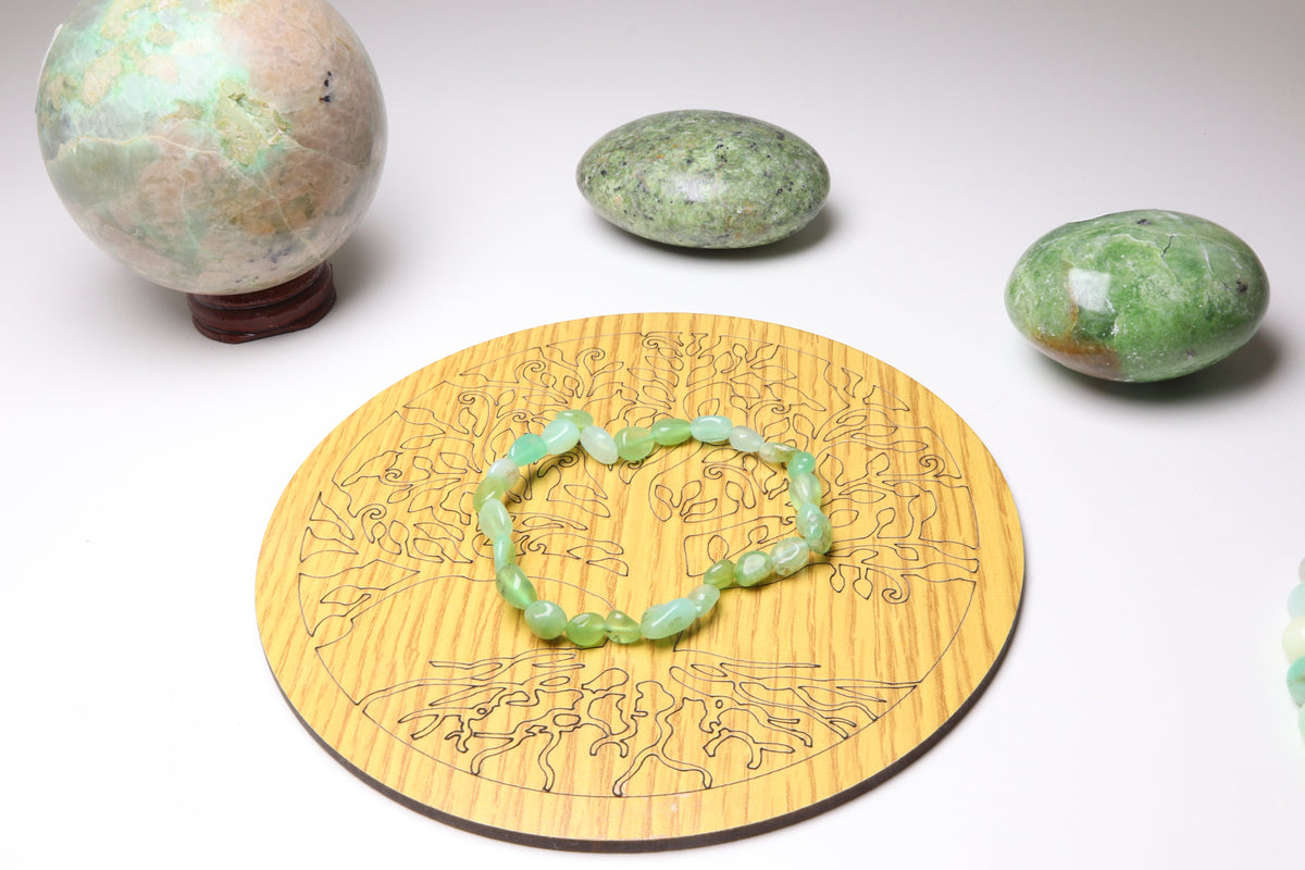 Bracelet Chrysoprase B
