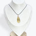 Pendentif poire Fluorite jaune