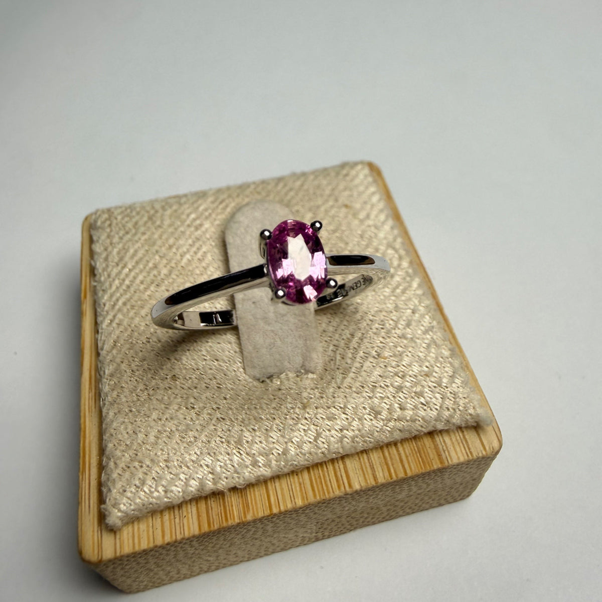Bague en Saphir Naturel – Tailles 52 à 56 – Argent 925 – provenance Sri Lanka