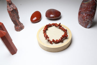 Bracelet Jaspe Rouge