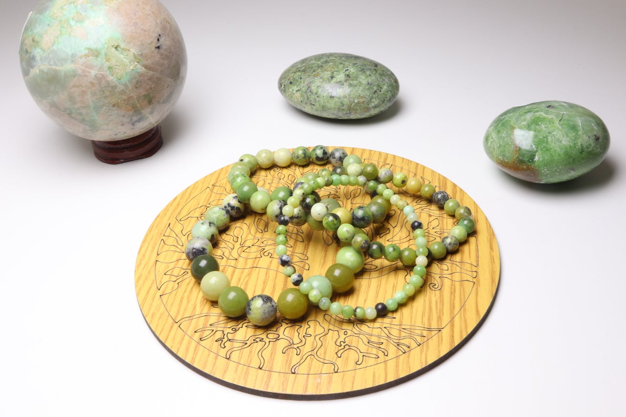 Bracelet Chrysoprase