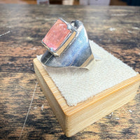 Bague tourmaline rose vue alternative