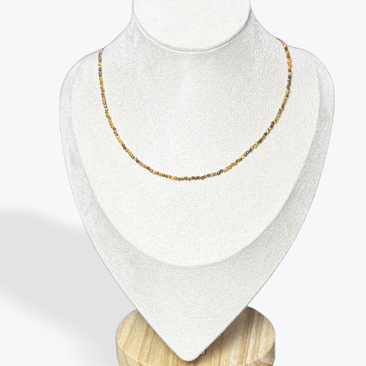 Collier Oeil de Tigre Facetté – photo 2