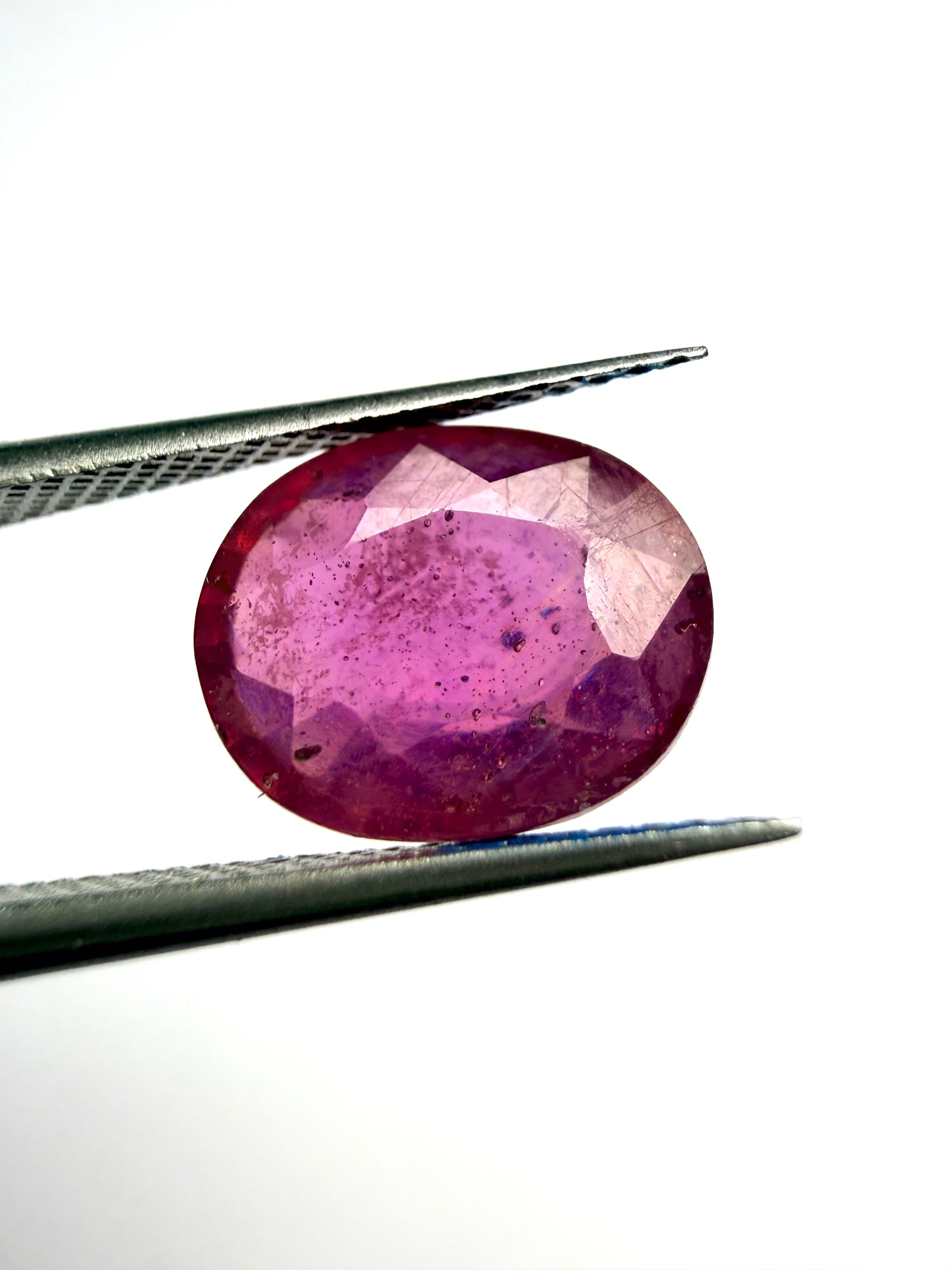 Rubis Naturel (gemme glass field) 2,97 Carats