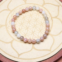 Bracelet en Pierre de Lune - Fertilité et Créativité 6mm